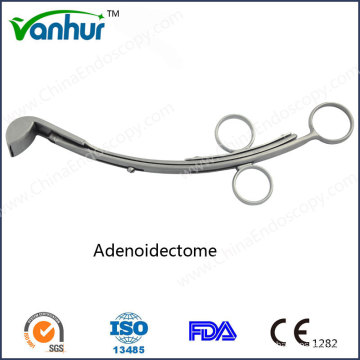 EN T Instruments chirurgicaux Adénoïdectomie Cassette Scalpel